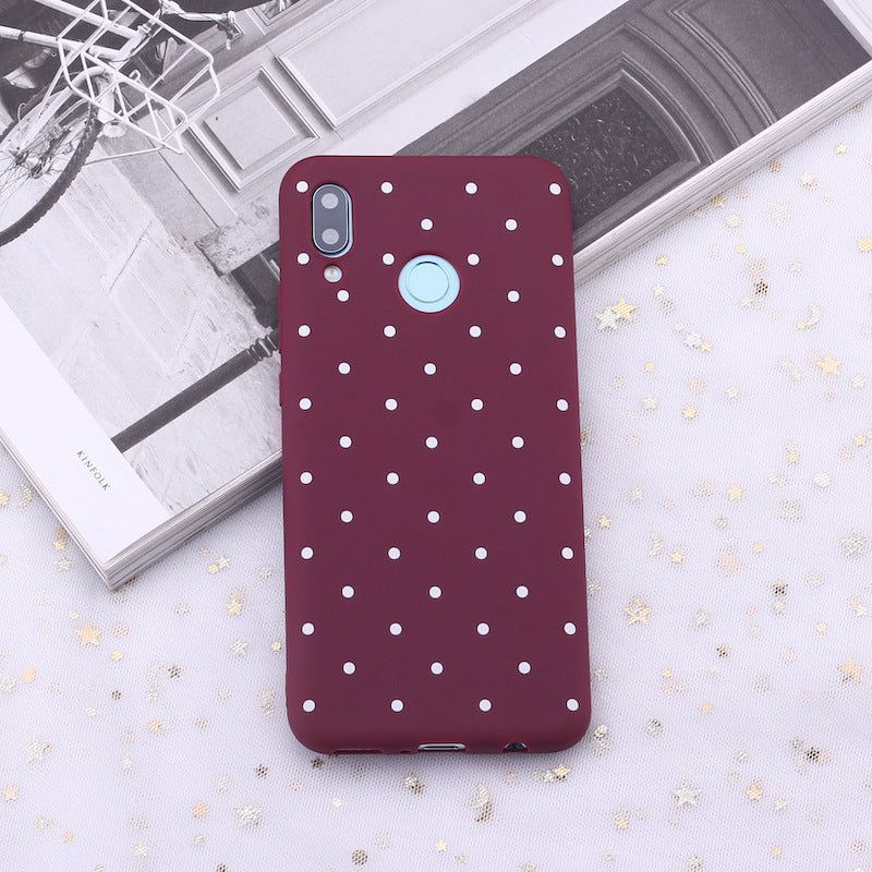 Soft shell candy color mobile phone case
