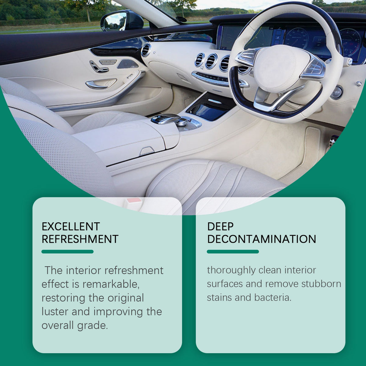 Car Interior Foam Cleaner