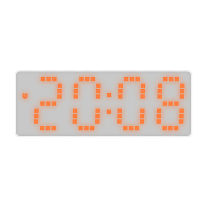 Simple Style LED Electronic Alarm Clock Battery and Plug-in Dual-use Timepiece Yida Time