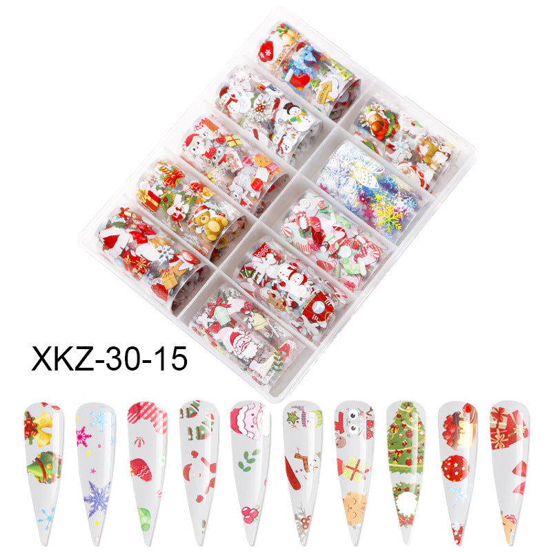 Butterfly Laser Star Nail Transfer Paper