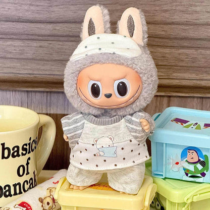 Labubu DIY Party Outfits: Customizing Clothes for Labubu Generation 1 and 2 Blind Box Figures