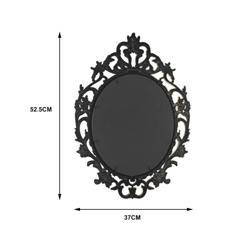 Classical Oval Decoration Retro Mirror