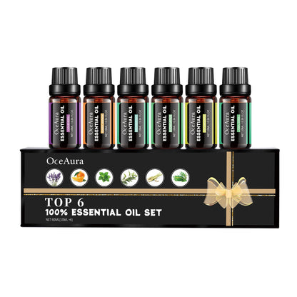 Essential Oil Set, Relieve Body Fatigue Moisturize Dry Skin Lock Water Hydrating Essential Oil