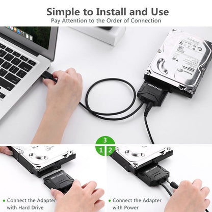 USB To SATA Hard Drive Plug-and-play Cable Supports All Hard Drives