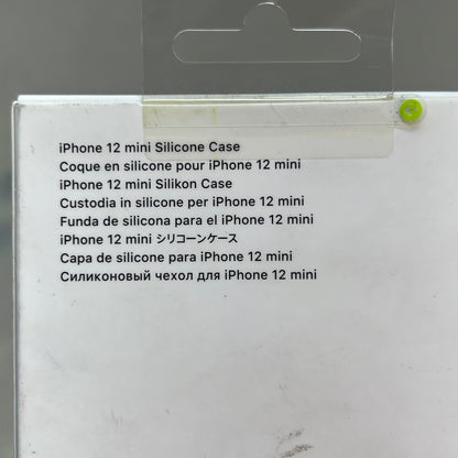 APPLE iPhone 12 Mini Silicone Case W/ MagSafe Black MHKX32M/A (Return)