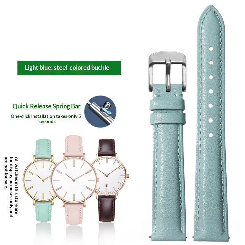 Full-grain Plain-weave Cowhide Compatible With Straps From Multiple Brands