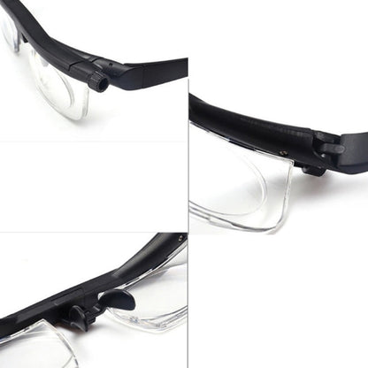 Adjustable Strength Lens Reading Myopia Glasses Eyewear Variable Focus Vision