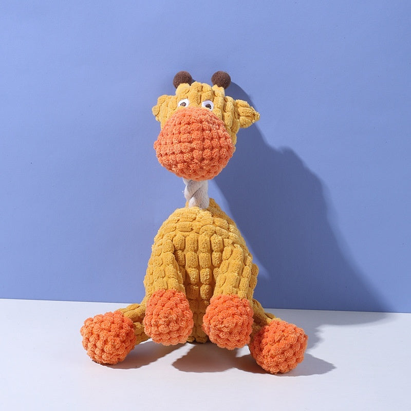 Pet Toy Dog Bite Sound Toy Plush Interactive