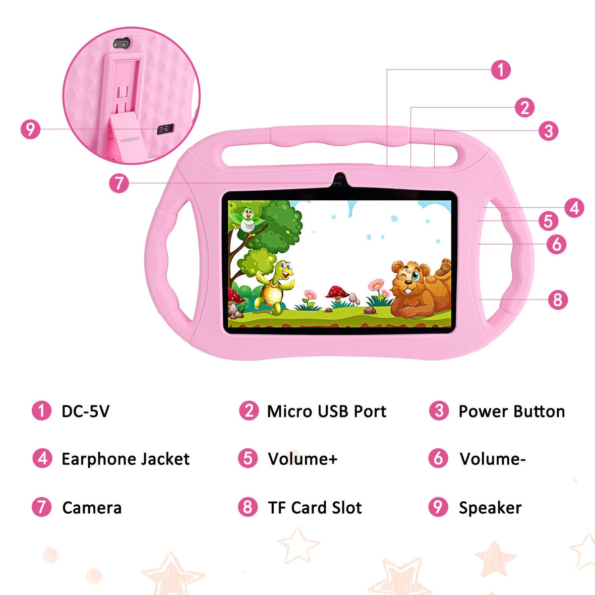 7 Inch Children's Tablet PC
