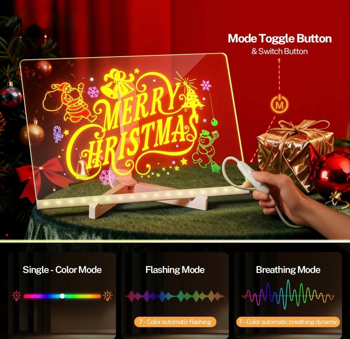 GlowTrace LED Drawing Board