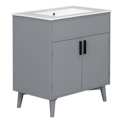 Bathroom vanity Set with Sink, Combo Cabinet, Bathroom Storage Cabinet