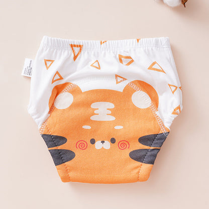 Baby's Diaper Underwear Pure Cotton Washable Ring Baby Diapers