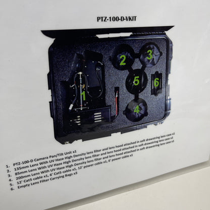 IVC PTZ-100D Custom Remote Camera Rig w/ CANON Lenses & SKB I-Series Case (Pre-Owned)