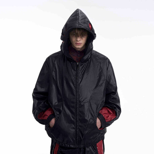 Original Niche Pleated Hollow Drawstring Pants