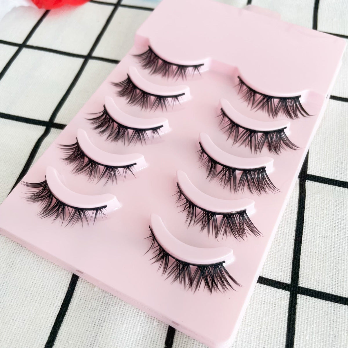 Cartoon Bushy Black Terrier Big Devil False Eyelashes Whole Piece Barbie Eyelashes Natural Little Devil
