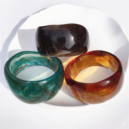 Li Shi patterned acrylic bracelet irregular bracelet