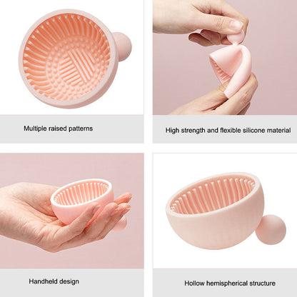 Creative Xiaowangzi Makeup Brush Cleaning Plate