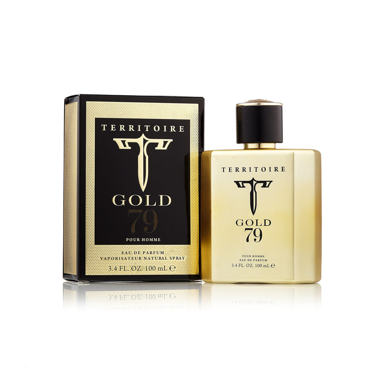 Territoire Eau De Parfum Mens Cologne (Gold 79)