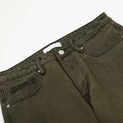 Casual Straight-leg Jeans For Men