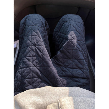 Loose-fit, Figure-flattering Drawstring Wide-leg Casual Pants