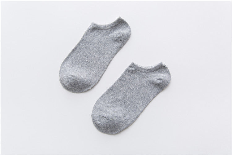 Versatile solid color socks for women