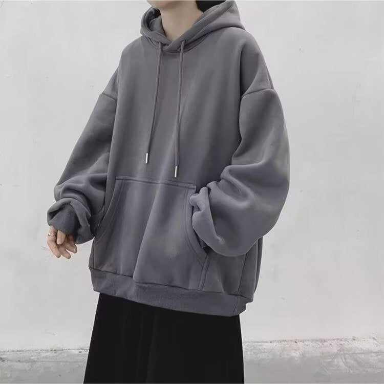 Men's Loose-fitting Pullover Hoodie