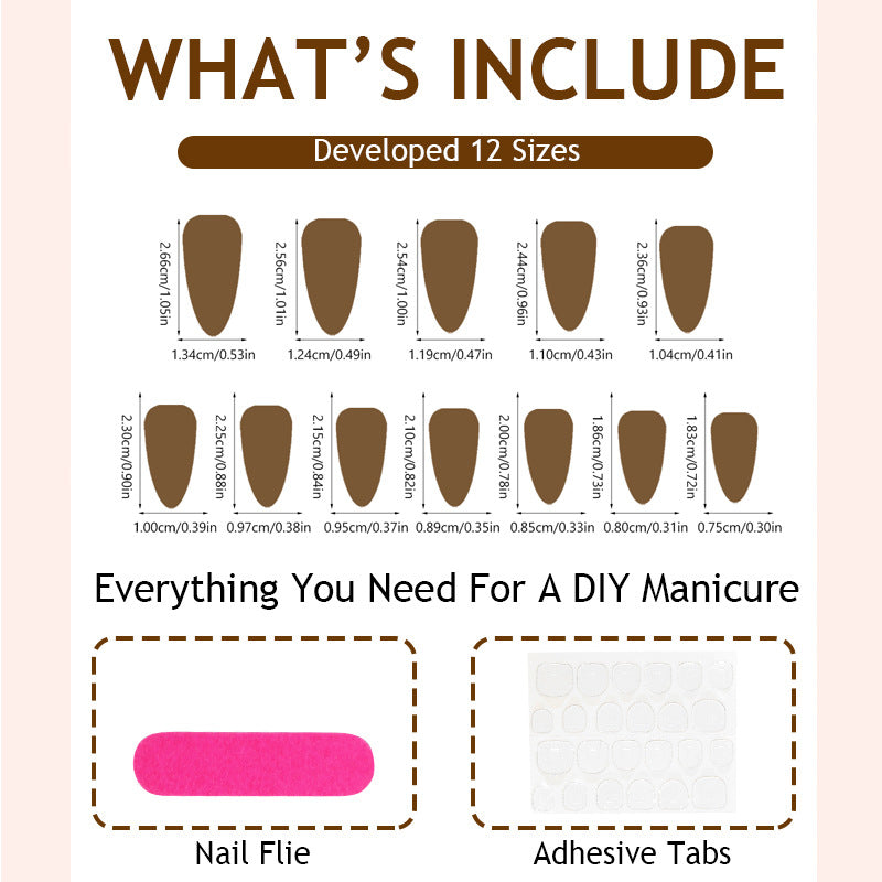 Star-studded Rhinestone-decorated Wearable Nails