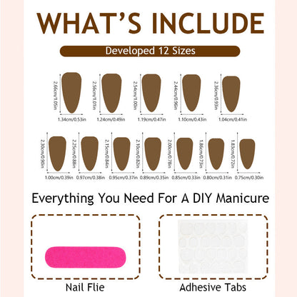 Star-studded Rhinestone-decorated Wearable Nails