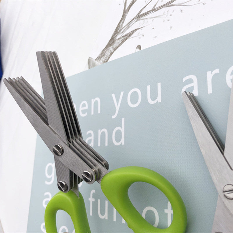 Multifunctional Green Onion Scissors