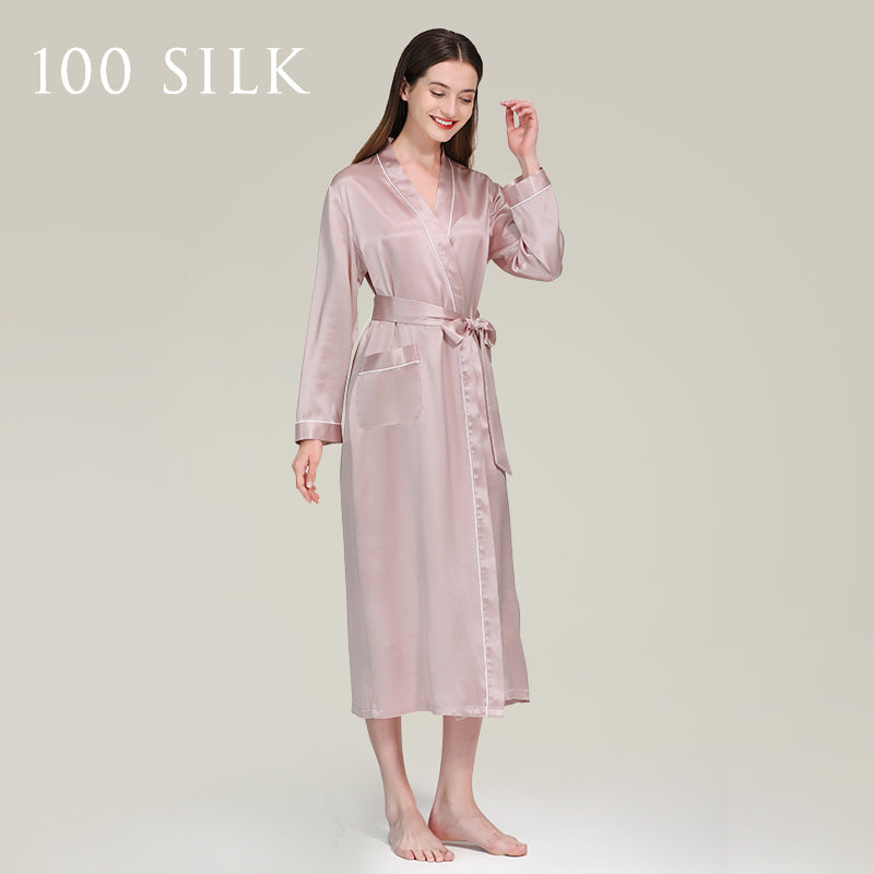 Summer Long Womens Loungewear Morning Robe