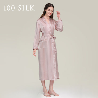 Summer Long Womens Loungewear Morning Robe