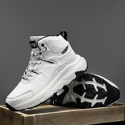 Casual Leather Sneakers for Couples