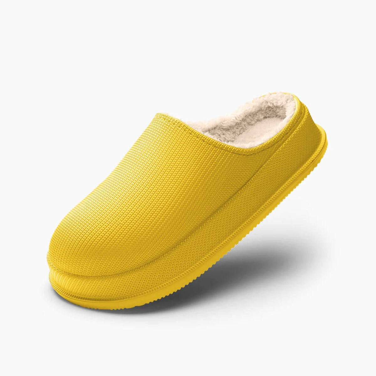 Large Size Men's And Women's Waterproof Non-slip Warm Cotton Slippers