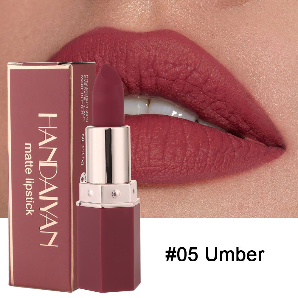 HANDAIYAN Matte Long Lasting Lipstick Lipstick Long Lasting Makeup Multi Color Lipsticks Look Good And Show Temperament