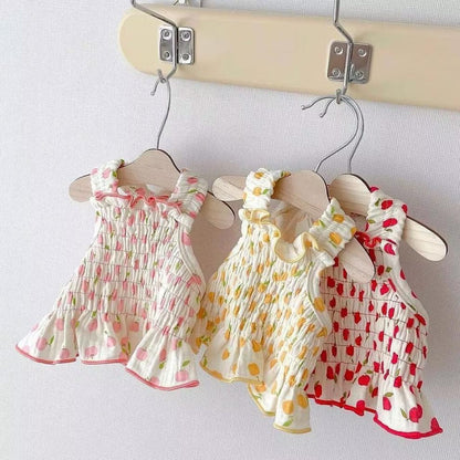 Dog Pet Clothes Summer Halter Skirt