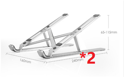 Portable Adjustable Laptop Stand with Cooling Function