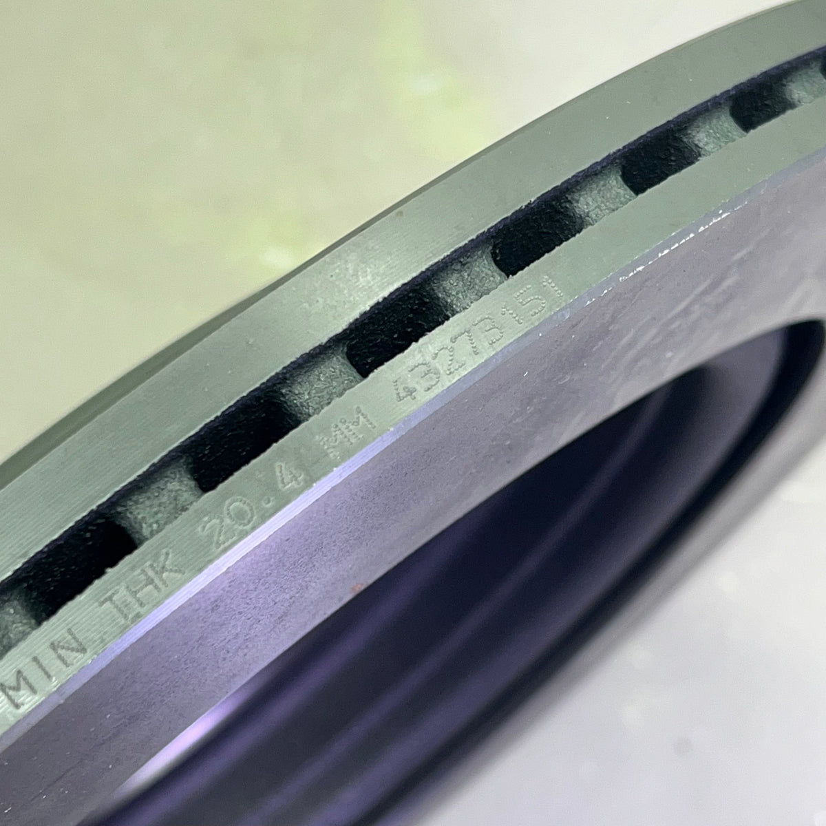 BPROAUTO Painted Brake Rotor Rear For 2019-2025 Ram 1500 Models 1BP00101AA