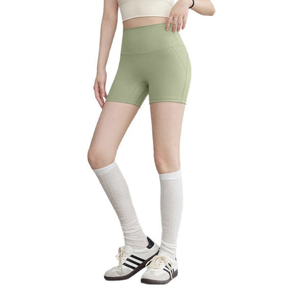 Yoga Shorts For Women High Top Sports Cycling Pants