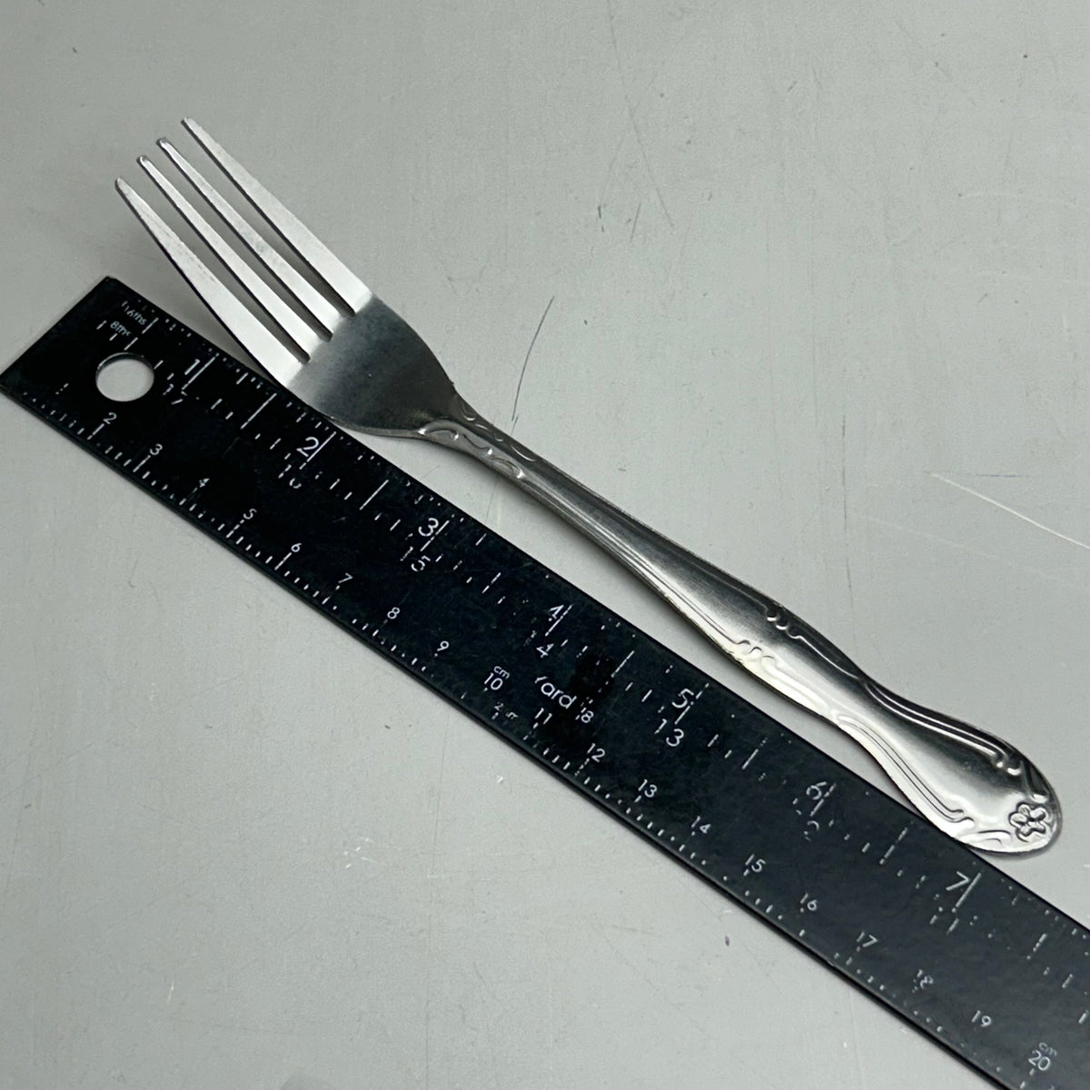 ABC (36 Pack) Stainless Steel Flora Stamped Fork Set New Other-Distressed Packaging  7" FLO-05