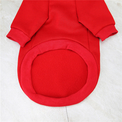 Autumn And Winter Small Medium-sized Christmas Pet Clothing