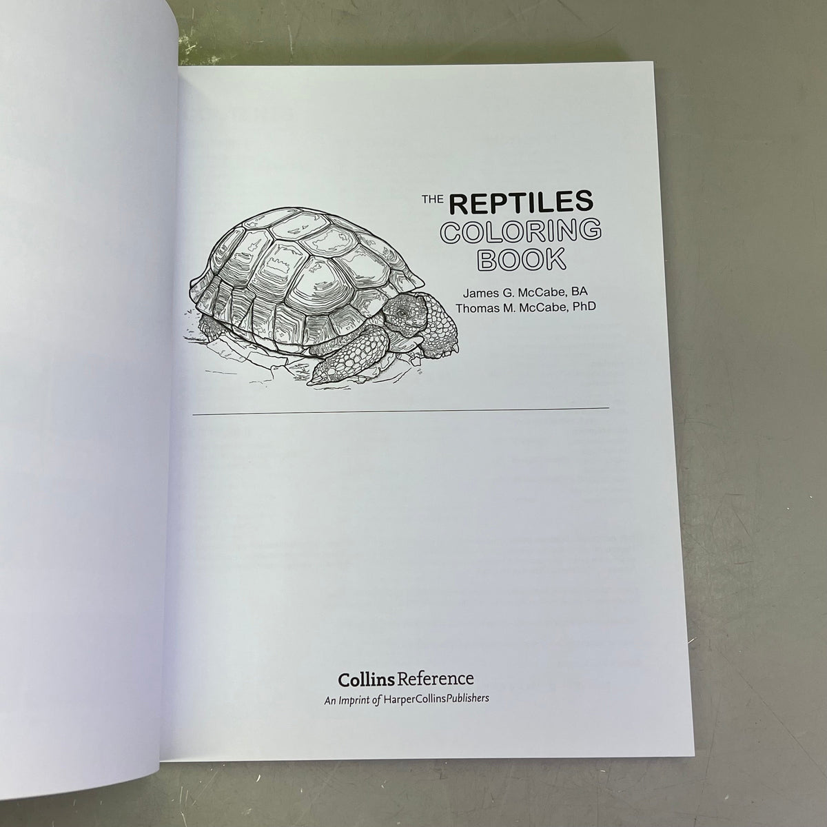 THE RETILES COLORING BOOK Science & Anatomy Paperback Coloring Activity Book