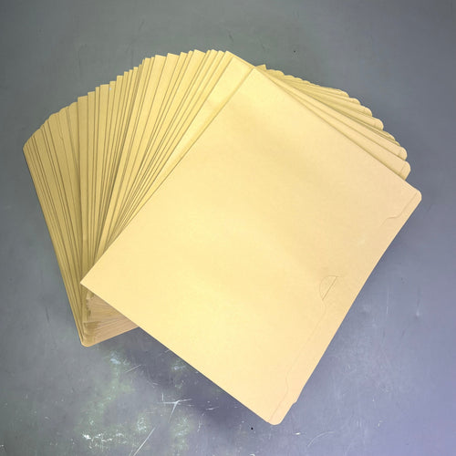 SMEAD (50 PACK) 100% Recycled File Jackets Reinforced Straight Cut 2" W 75605