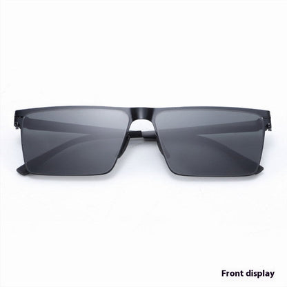 Square Sunglasses Korean Polarized Men's And Women's Sun-shade Glasses