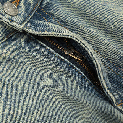 Fashion Light Color Washed Jeans Men