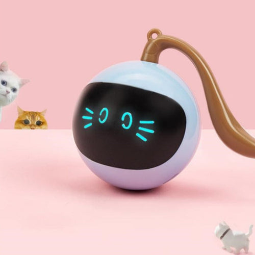 Pet Smart Interactive Colorful LED Rotating Ball