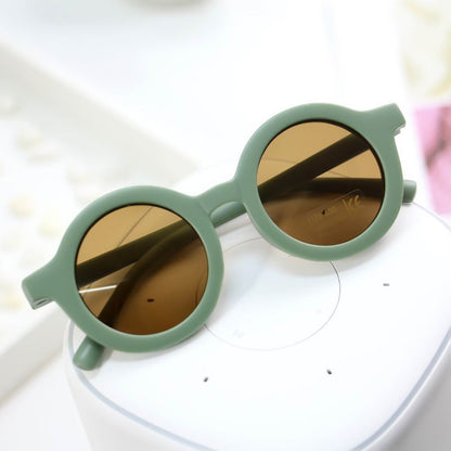 Children's Round Sunglasses Decorative Glasses UV Protection