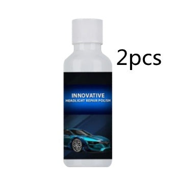 Car headlight repair fluid