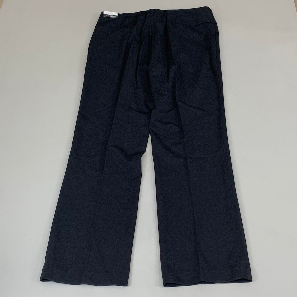 MULTIPLES Relaxed Leg Pant Petite Women's Sz 12 Black