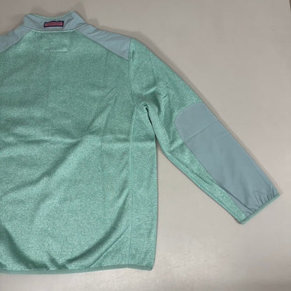VINEYARD VINES Martha's Vineyard Men's Teal Green Half Zip Pullover Sz- XL