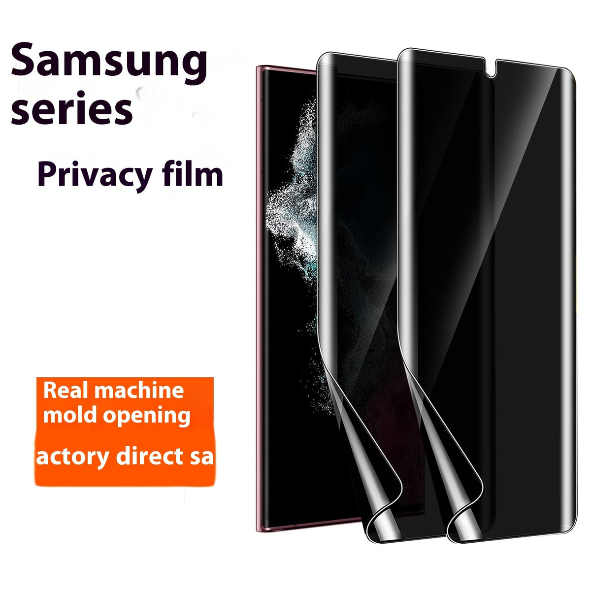 Anti Peep TPU Screen Protector